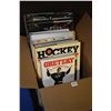 Image 1 : Selection of hard and soft cover sports books including "Gretzky, an Autobiography", "The Hockey Enc