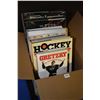 Image 1 : Selection of hard and soft cover sports books including "Gretzky, an Autobiography", "The Hockey Enc