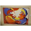Image 1 : Framed limited edition print "Just Friends" pencil signed by artist 27/85