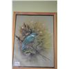 Image 2 : Two framed prints of birds