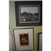 Image 2 : Three framed and one unframed pictures, all western themed