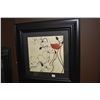 Image 2 : Two framed floral motif decor prints