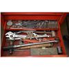 Image 4 : Mechanics roll cabinet containing drills, wrenches, punches, pliers, air tools, torque wrench, taps 