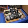 Image 1 : 3/4" drive electric impact wrench made by Black & Decker and 3/4" drive sockets