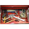 Image 10 : Husky brand mechanics roll box and top box containing a large selection of tools including Mac 1/2" 
