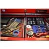 Image 6 : Husky brand mechanics roll box and top box containing a large selection of tools including Mac 1/2" 