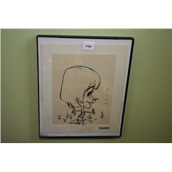 Framed Disney cell