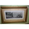 Image 1 : Gilt framed vintage print titled "C'est L' empereur"