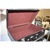 Image 2 : Black hard case with decorative embroidered compass rose