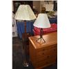Image 1 : Two modern lamps, one floor and one table top