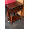 Image 1 : Semi contemporary single drawer side table