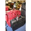 Image 1 : Dell computer bag and a rolling travel bag with a pull out handle