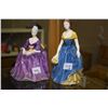 Image 1 : Two Royal Doulton figurines including Charlotte HN2421 and Melanie HN2271