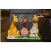 Image 1 : Three Beswick Walt Disney figures including Kanga, Rabbit and Tigger