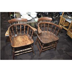 Pair of antique armchairs