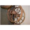 Image 1 : Two vintage metal 29" wagon wheels