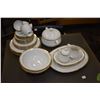 Image 1 : Selection of Noritake china "Carrie" including four dinner plates, four luncheon plates, five bread 