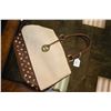 Image 1 : Vintage Nina Ricci woven purse with leather accents