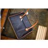 Image 1 : Vintage Panday Paris, French made purse with leather strapping