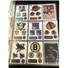 Image 1 : NHL STICKER CARD LOT