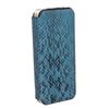 Image 3 : MCM Blue Snakeskin Leather Flap iPhone 5 Case
