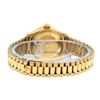 Image 4 : Rolex Ladies 18K Yellow Gold Champagne Diamond President Wristwatch With Rolex B