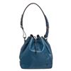 Image 1 : Louis Vuitton Blue Epi Leather Noe PM Drawstring Shoulder Bag