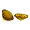 Image 2 : 8.90 ctw.Natural Round Cut Citrine Quartz Parcel of Two