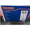 Image 2 : BRAND NEW WESTWARD DOUBLE HALOGEN 6 FOOT TELESCOPIC PORTABLE WORK LIGHT RETAIL $161 INCLUDES 2X500W 
