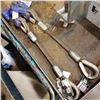Image 1 : PAIR OF SUPER SLINGS 3800LB LIFT LIMIT