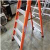 Image 3 : WERNER ALUMINUM A-FRAME LADDER