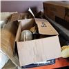 Image 1 : BOX OF SPRAY GUNS, TOOLS, AND BOX OF SANDING AND PAINTING TOOLS