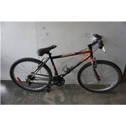 ORANGE AND BLACK PINNACLE BIKE