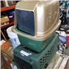 Image 1 : PET CARRIER AND LITER BOX