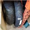 Image 1 : MOTORCYCLE FRONT AND BACK TIRE