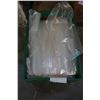 Image 1 : GREEN CRATE OF PLASTIC BAGS