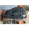 Image 7 : TOTE OF ELECTRONICS, CABLES, LAPTOP, TV WALL MOUNT