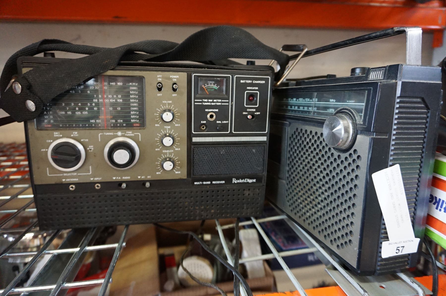 READERS DIGEST MULTIBAND RECEIVER AND SANYO STEREO