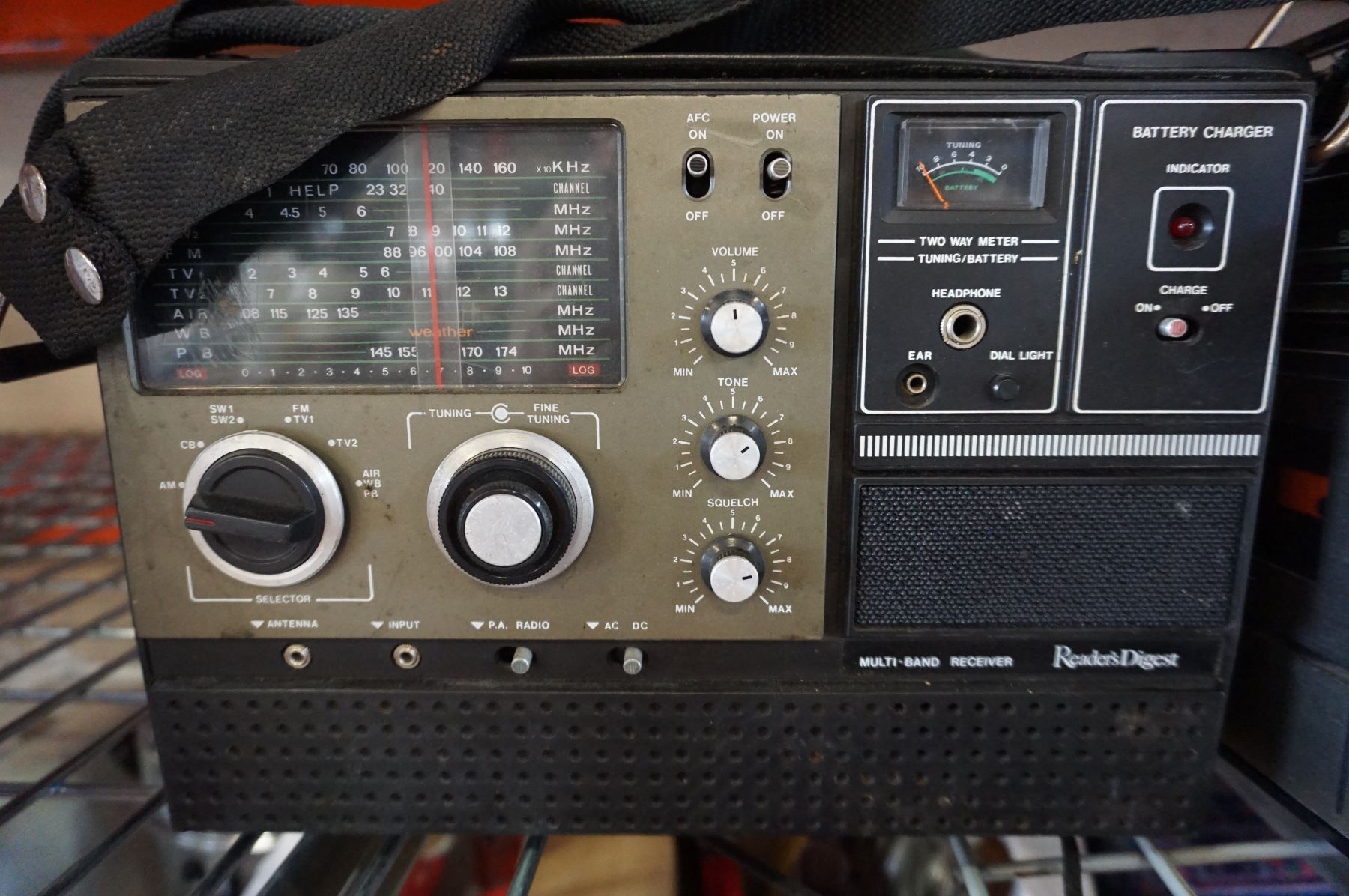 READERS DIGEST MULTIBAND RECEIVER AND SANYO STEREO