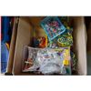 Image 2 : 2 BOXES OF KIDS TOYS AND BINS