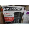 Image 2 : BLACK AND DECKER COFFEE MAKER, SALTON KETTLE, AND FOOD SAVER MACHINE