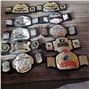 Image 1 : LOT OF RETRO WWF TOY BELTS