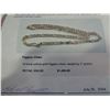 Image 2 : 14K GOLD FIGGARO CHAIN W/ APPRAISAL $1450