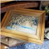 Image 3 : ANTIQUE ASIAN LUNCH BOX AND 2 SHADOW BOX PICTURES