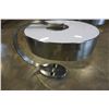 Image 2 : 2 MODERN BRUSHED METAL TABLE LAMPS