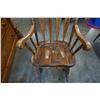 Image 3 : VINNTAGE WOOD ROCKING CHAIR
