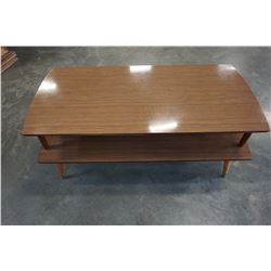 2 TIER MCM COFFEE TABLE