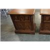 Image 2 : PAIR OF GIBBARD 1 DRAWER 2 DOOR NIGHT STANDS