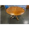 Image 1 : VINTAGE DUNCAN PHYFE STYLE ROUND PARLOUR TABLE