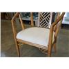 Image 4 : TUB CHAIR WHITE UPHOLSTERY